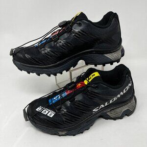 Salomon XT-4 OG Black Ebony Silver Metallic Women's s/5 Preowned Excellent Cond.